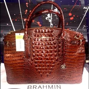 💜💜BRAHMIN AUDRA CARRYALL SATCHEL, SHOULDER BAG